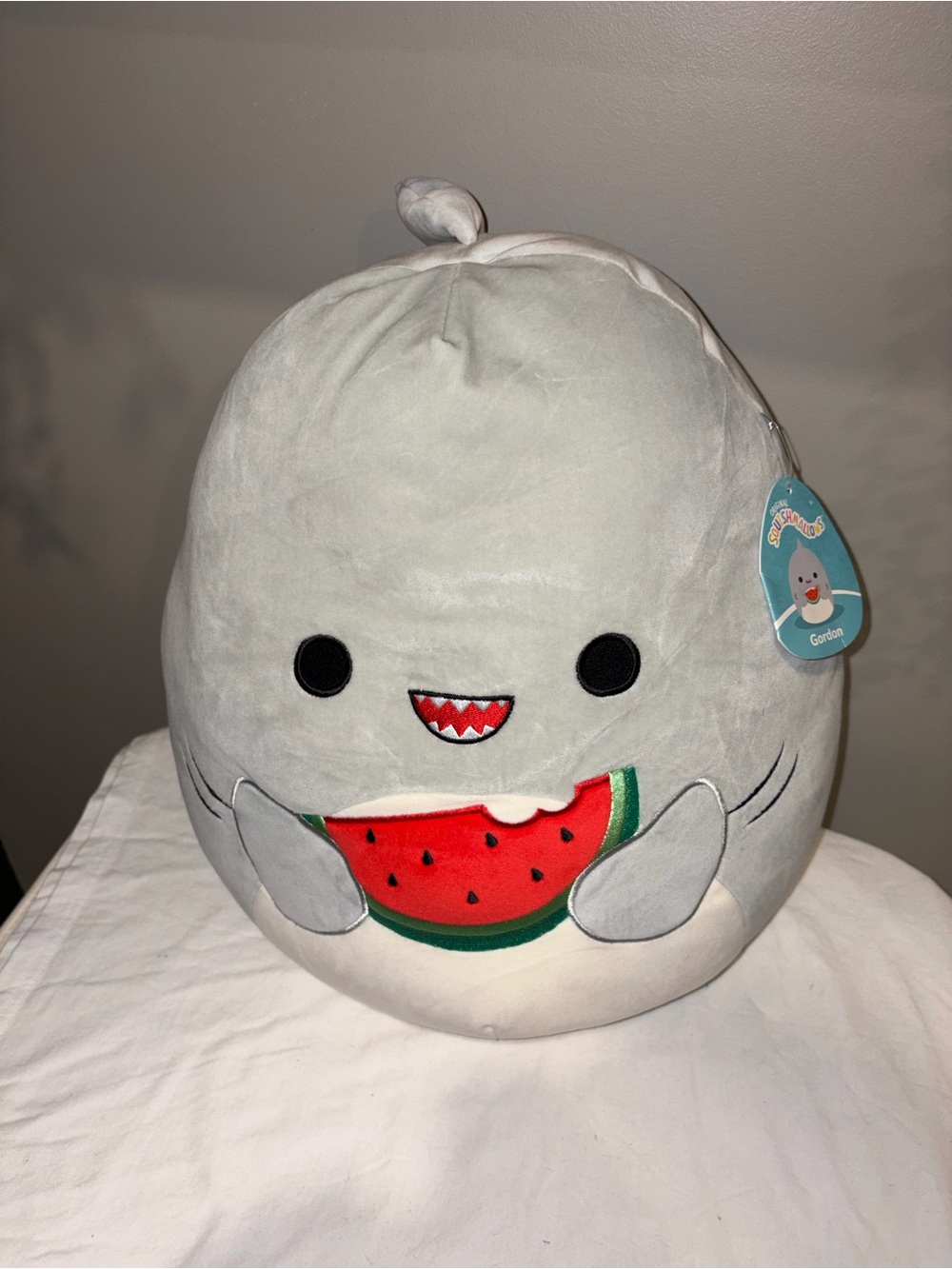 NWT Squishmallow: Gordon Watermelon Shark 16” Walgreens Exclusive